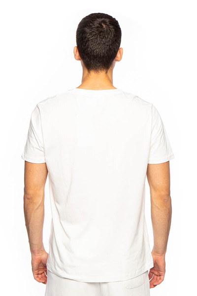 Koszulka Alpha Industries Organics EMB T-shirt biała