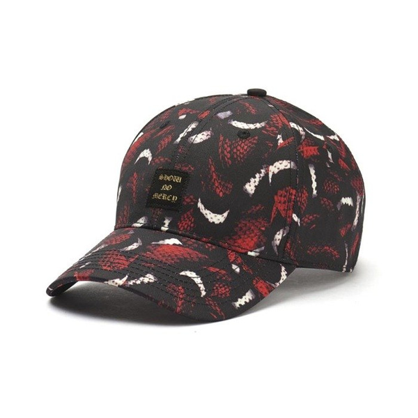 Czapka Cayler & Sons Black Label Show Now Mercy Curved Cap red / gold