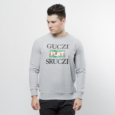 Bluza PLNY Sweatshirt Guczi Sruczi Crewneck grey