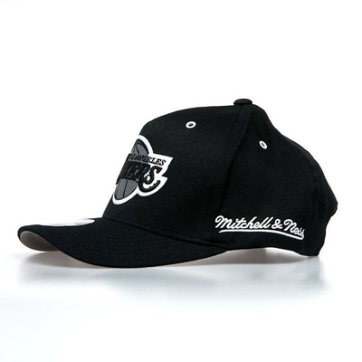 Czapka Mitchell & Ness snapback Los Angeles Lakers black BGW3 Snapback