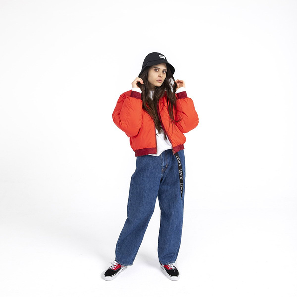 Spodnie damskie Levi's Balloon Leg Air Head Jeans granatowe