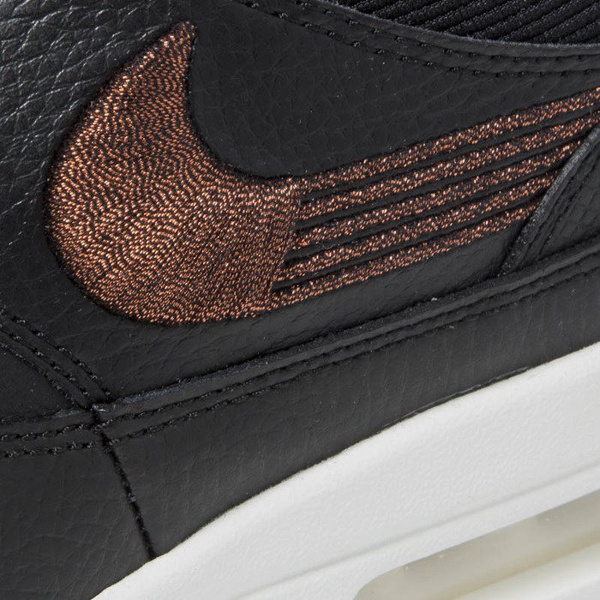 Buty Sneakers WMNS Nike Air Max 1 PRM black/black-gum yellow (454746-020)