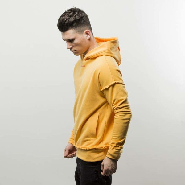 Admirable bluza hoodie Logo Core yellow