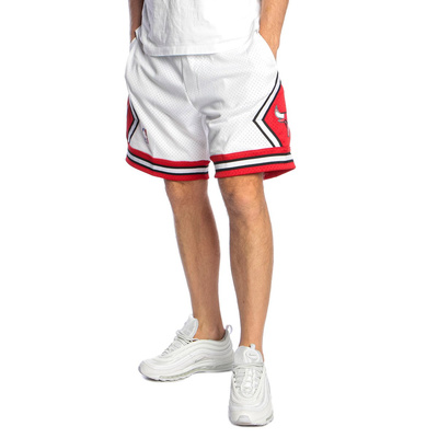 Szorty Mitchell & Ness Chicago Bulls białe Swingman Shorts