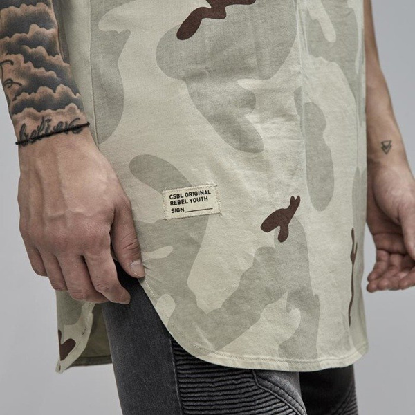 Koszulka Cayler & Sons Black Label Rebel Youth Tanktop desert camo / black
