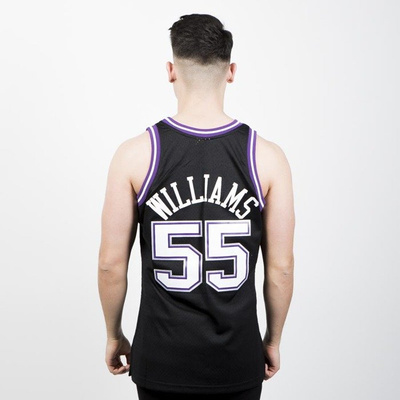 Mitchell & Ness Sacramento Kings #55 Jason Williams black/purple Swingman Jersey 