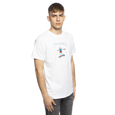 Thrasher Gonz Logo T-shirt white