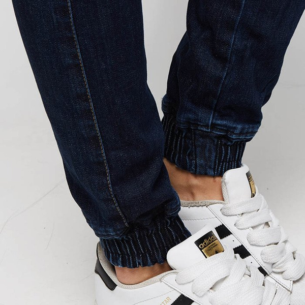 Spodnie damskie jogger Diamante Wear Jogger RM Jeans navy jeans