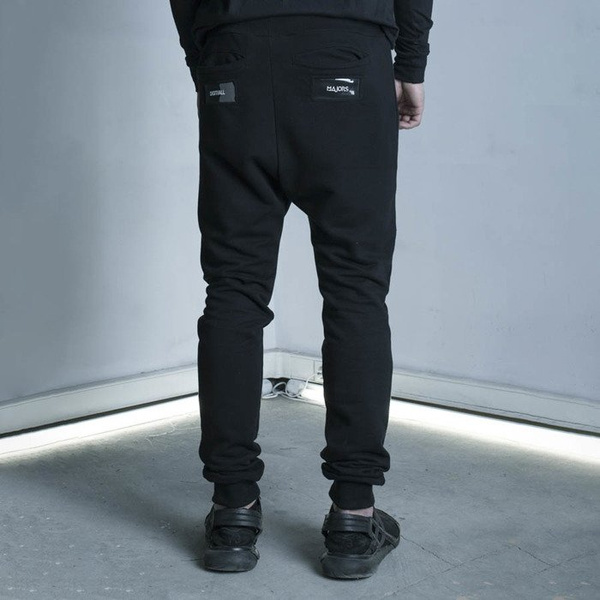 Majors spodnie dresowe Digit//all black