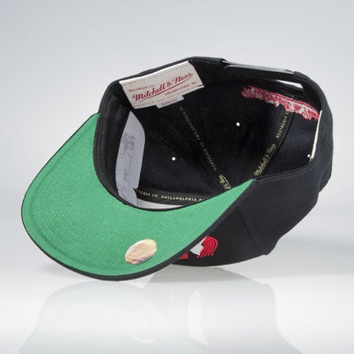 Mitchell & Ness czapka snapback Portland Blazers black Wool Solid / Solid 2 NL15Z