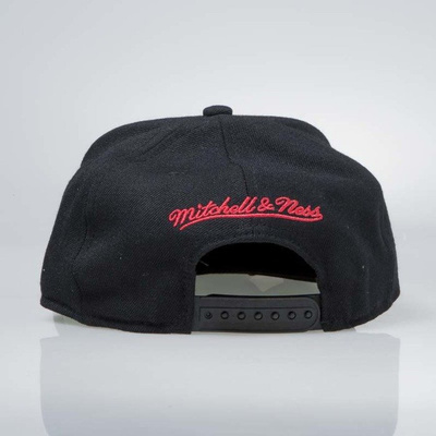 Mitchell & Ness cap snapback Chicago Bulls black WOOL SOLID NL15Z