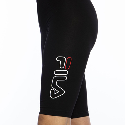 Szorty damskie Fila Women Janessa Short Leggings czarne