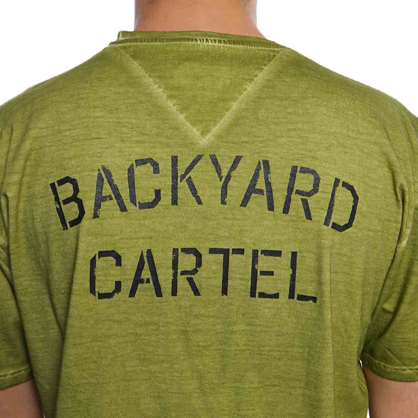 Koszulka Backyard Cartel T-Shirt Combat washed khaki SS2017