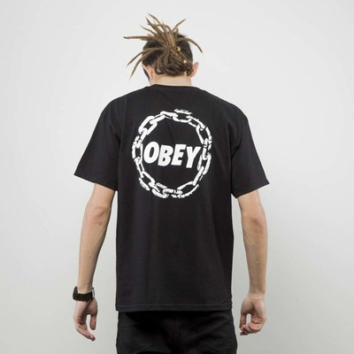 Obey t-shirt Obey Jumble Chain black