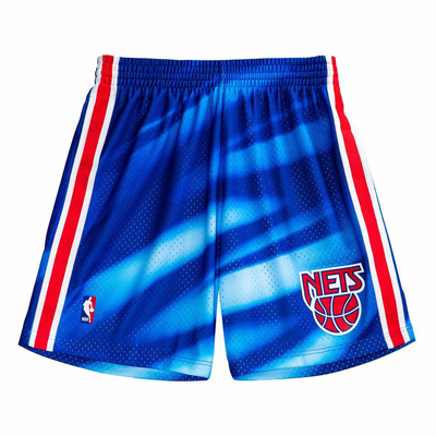 Szorty Mitchell & Ness New Jersey Nets Swingman Shorts niebieskie