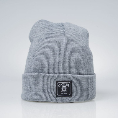 Cayler & Sons Old Skwl Beanie dark grey heather CAY-AW14-BN-29-04