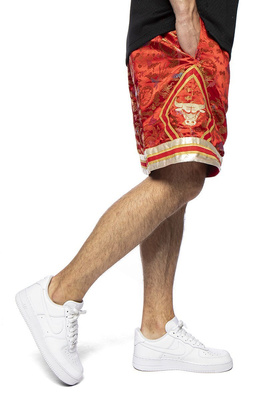 Szorty Mitchell & Ness Chicago Bulls Lunar New Year Swingman Short czerwone