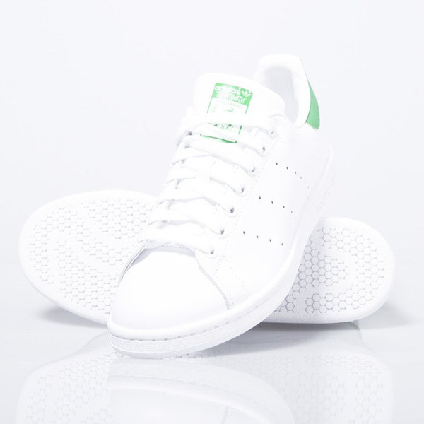 Sneakers buty Adidas Originals Stan Smith white / green (M20324)