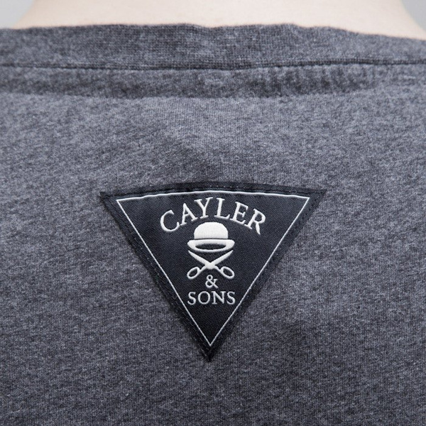Cayler & Sons koszulka Smart grey heather / black (CAY-SS15-AP-23-01)
