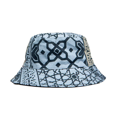 OBEY Bandana Bucket Hat navy bandana/black