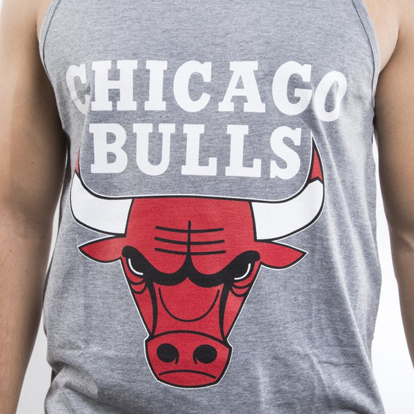 Mitchell & Ness koszulka tank top Chicago Bulls grey Team Logo