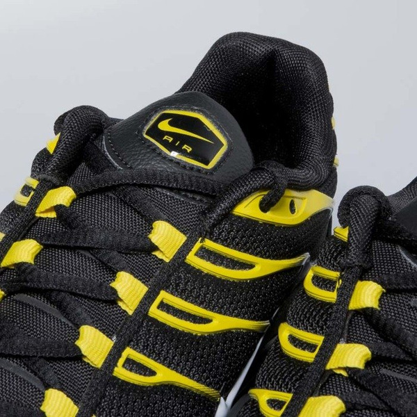 Sneakers buty Nike Air Max Plus black / white - vivid sulfur 852630-020