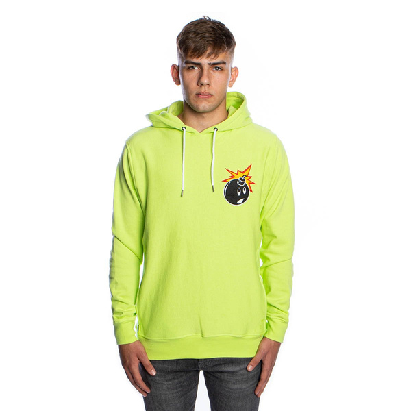 Bluza The Hundreds Huge Pullover Hoodie limonkowa