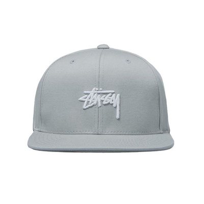 Czapka Stussy snapback Stock SP18 Cap grey
