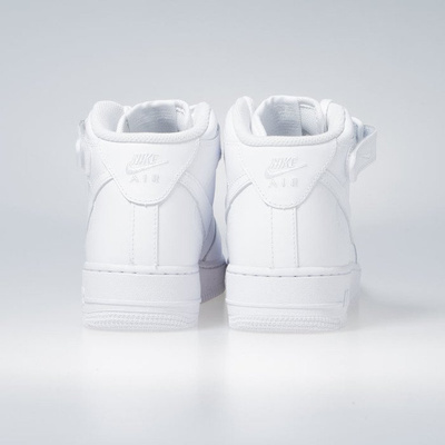 Sneakers buty Nike WMNS Air Force 1 '07 Mid LE white (366731-100)