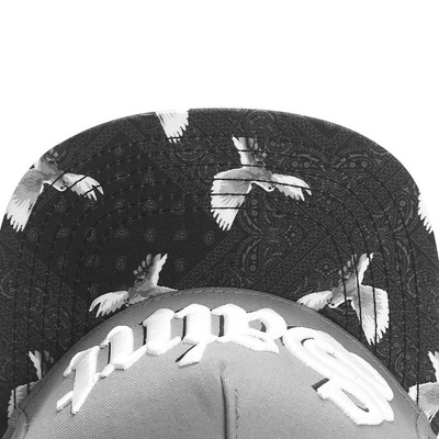 Cayler & Sons White Label snapback Saints Cap grey / black / white (WL-CAY-SS16-13)