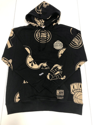 Bluza Mitchell & Ness M&N NBA Conference patch east hoodie black