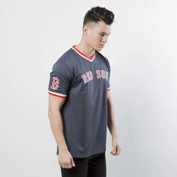 Majestic Athletic koszulka Woodner Polyester T-shirt Red Sox navy