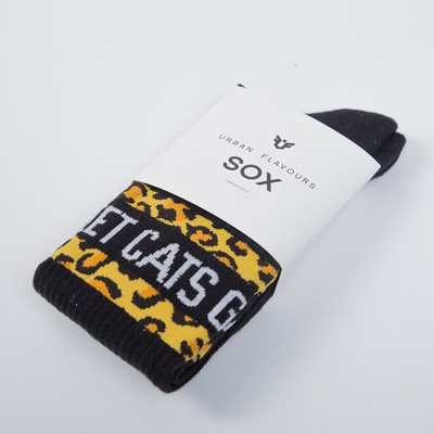 Urban Flavours socks Street Cats Gang Sox black
