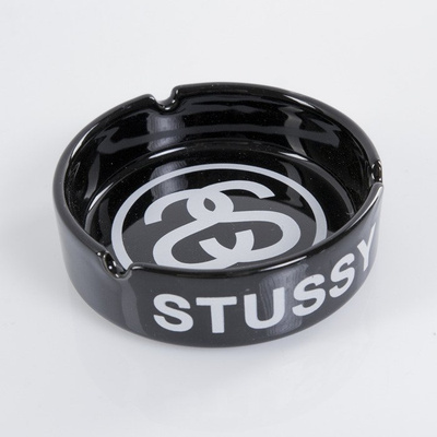 Massdnm ashtray Leaf Logo  013 White