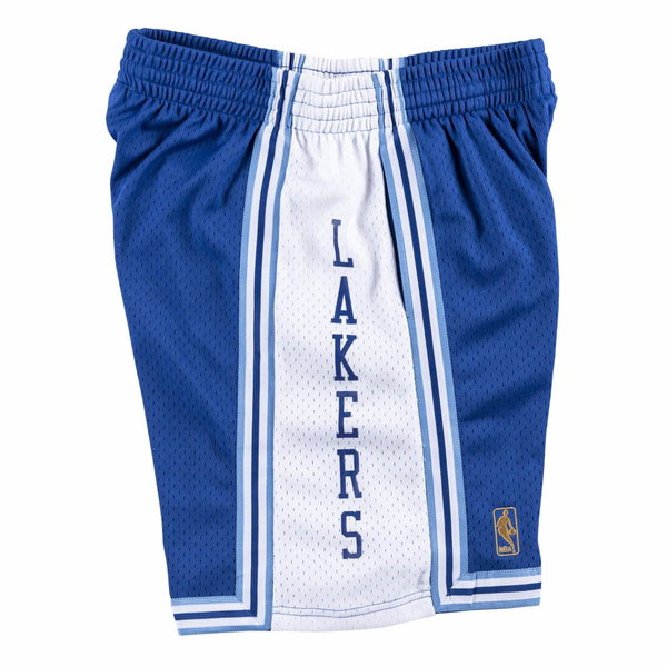 Szorty Mitchell & Ness Los Angeles Lakers Alternate Swingman Shorts niebieskie