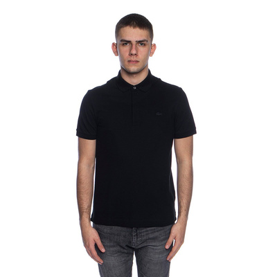 Koszulka Lacoste Men's Paris Polo Shirt Regular Fit Stretch Cotton Pique czarna
