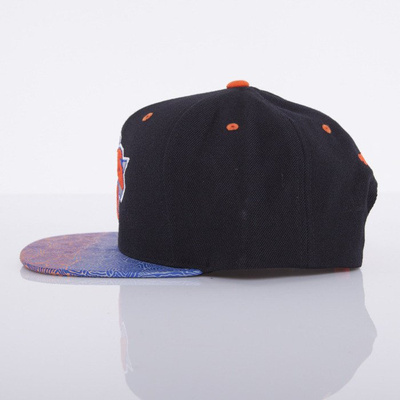 Mitchell & Ness czapka snapback New York Knicks black Court Vision