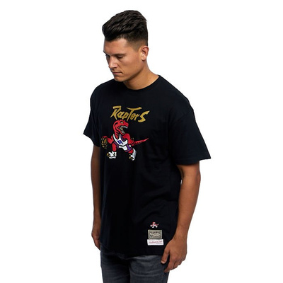 Mitchell & Ness T-shirt Toronto Raptors Gold Dribble Tee black