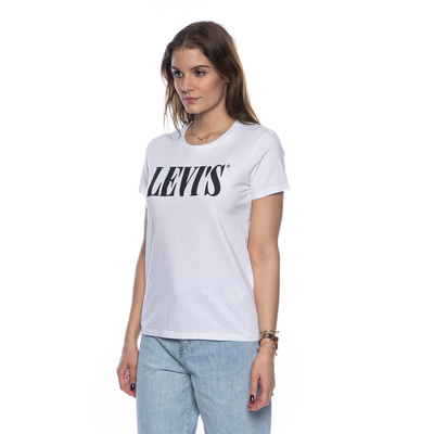 Levi's T-shirt WMNS The Perfect Tee 90s Serif white/black