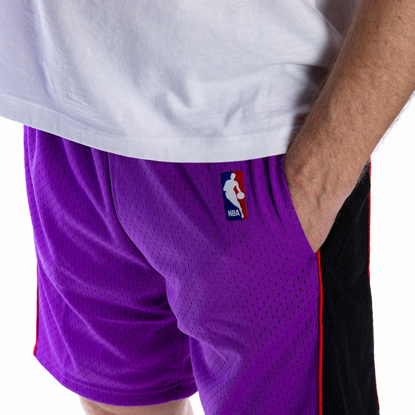 Szorty Mitchell & Ness Toronto Raptors fioletowe Swingman Shorts (19071)