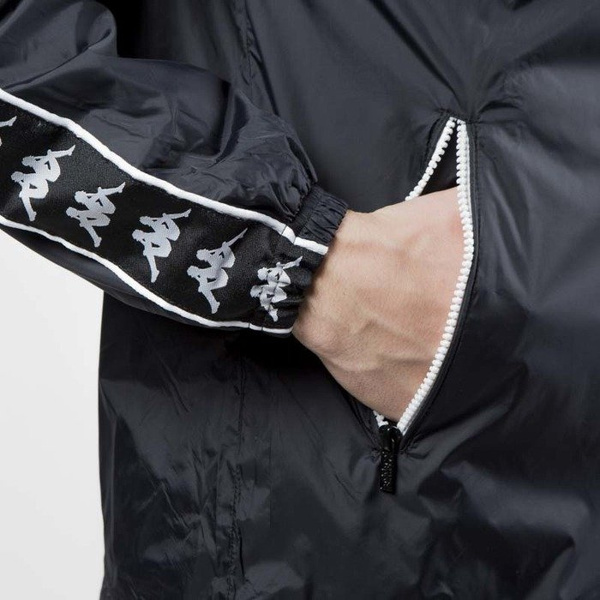 Kurtka Kappa Authentic Carlos Jacket black / white / blue 303WH70-908