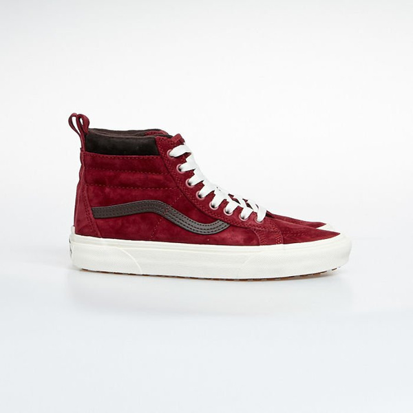 Sneakers buty damskie Vans SK8-Hi Mte bkng/chocolatetrt (VN0A4BV7XKL1)