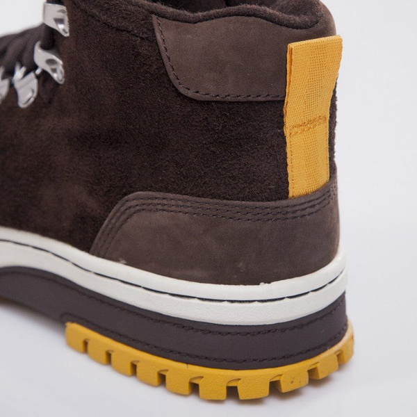 K1X buty zimowe H1ke Territory Classic Le dark brown / mustard (1000-0220/7210)