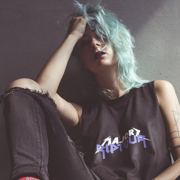 Majors koszulka tank top Riptour Girl black