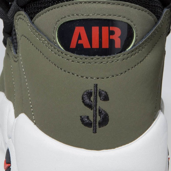 Sneakers buty Nike Air More Money medium olive/black (AJ2998-200)