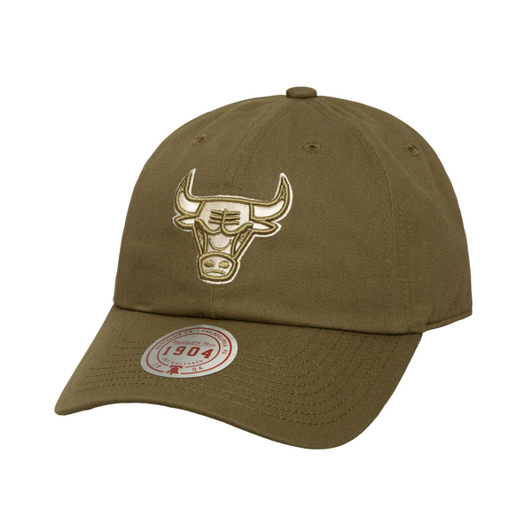 Czapka Mitchell & Ness NBA Fashion Basic Strapback Chicago Bulls olive