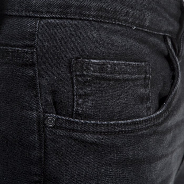 Urban Classics spodnie Slim Fit Biker Jeans black TB1436