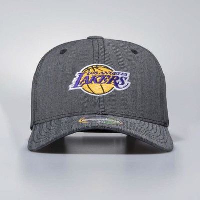 Mitchell & Ness snapback Los Angeles Lakers charcoal Poly Herringbone