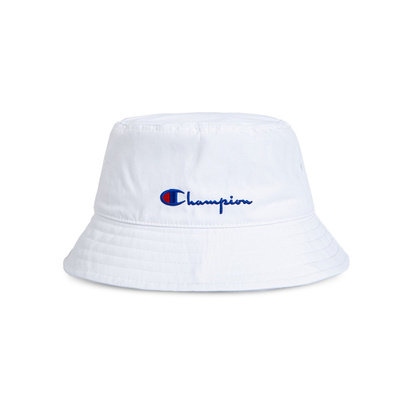 Champion Script Logo Bucket Hat white