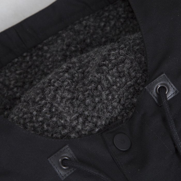 Backyard Cartel kurtka zimowa Parka long fit black